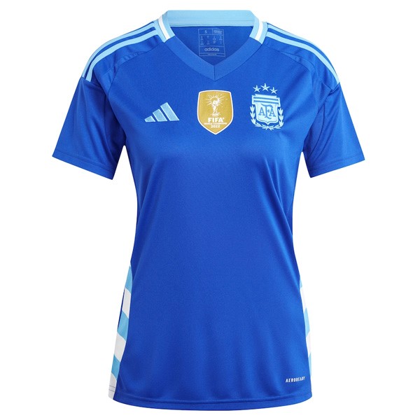 Tailandia Camiseta Argentina Replica Segunda Ropa Mujer 2024